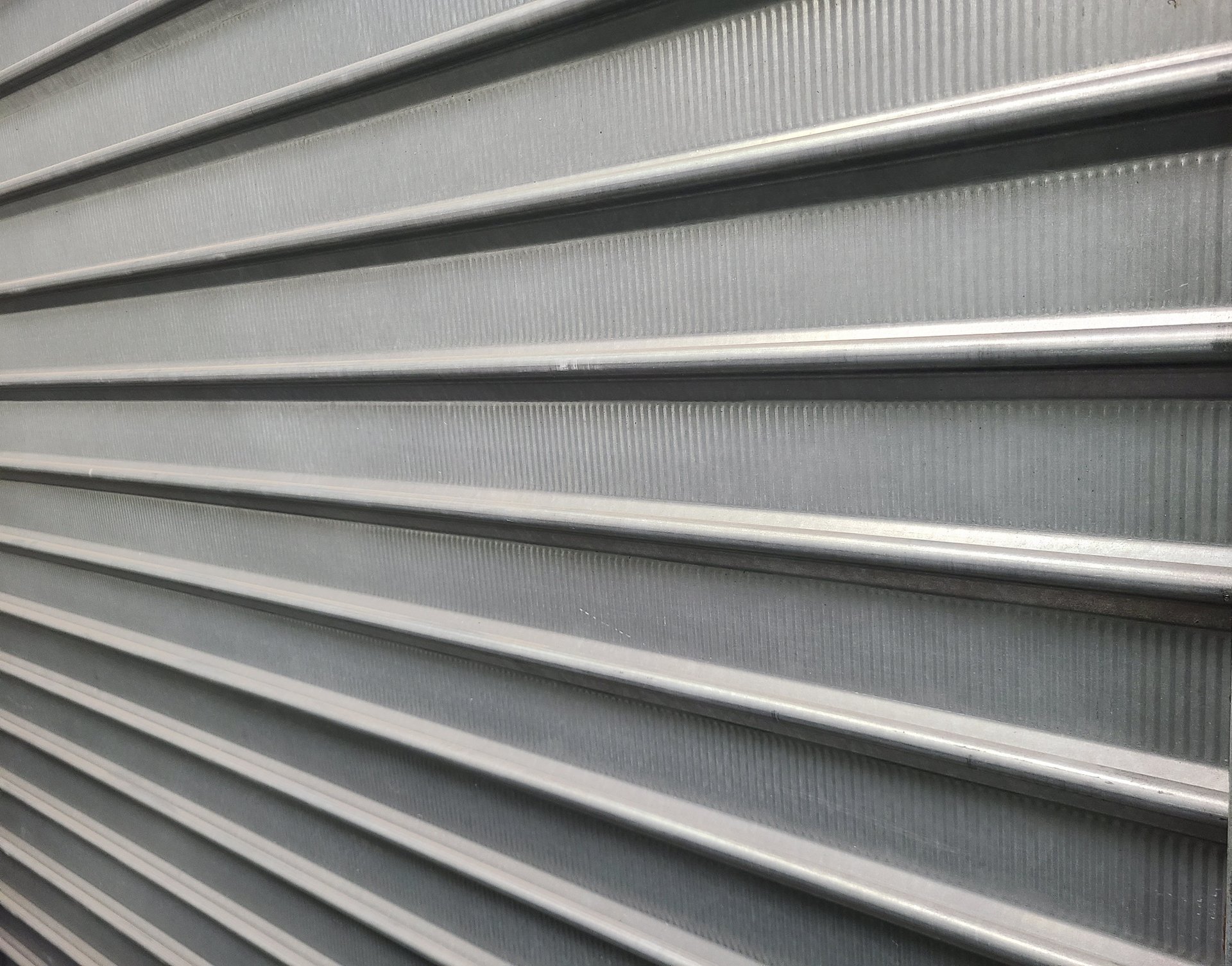 Rideaux métalliques acier