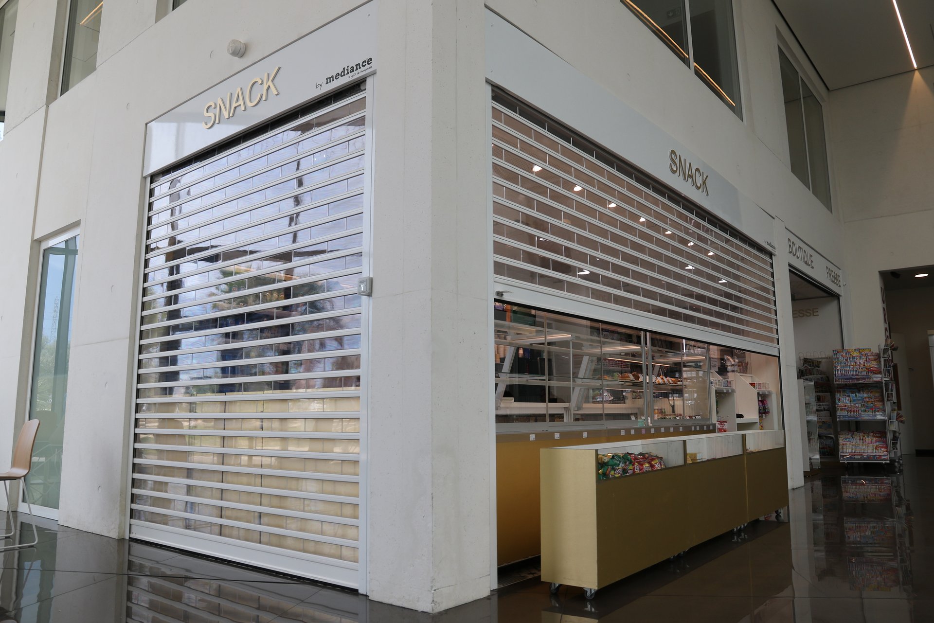 Rideaux transparents