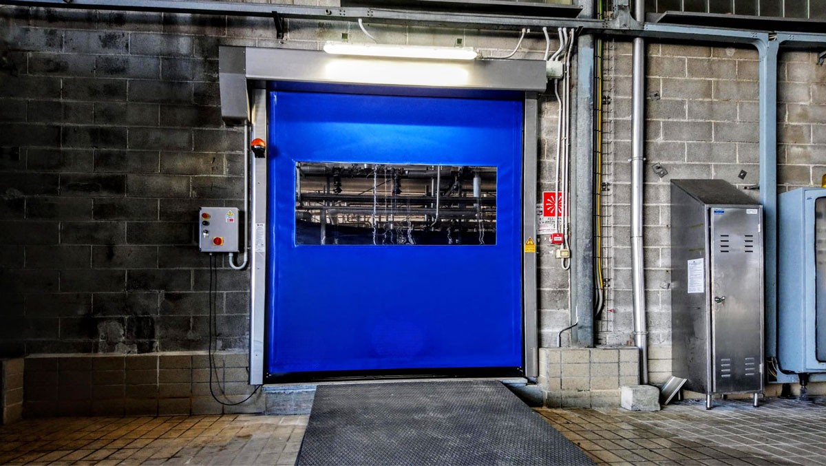 Portes industrielles à ouverture rapide